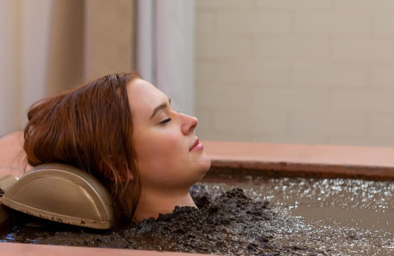 Mud bath at Dr. Wilkinson's Hot Springs Resort.