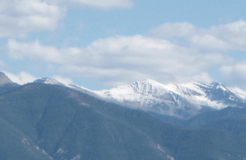 Beautiful Mountain View at Rainbow Valley Lodge