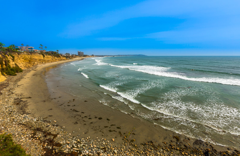 Beach near rental at Seabreeze Vacation Rentals, LLC-Orange County.