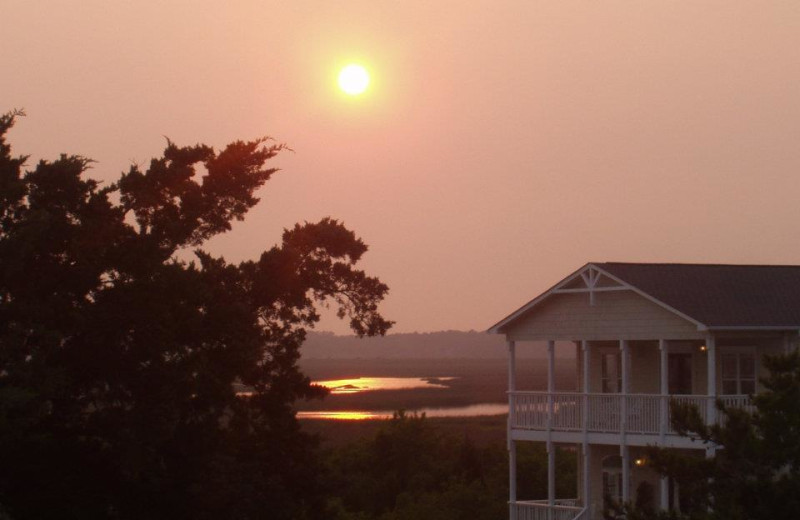 Exterior view of The Sunset Inn.
