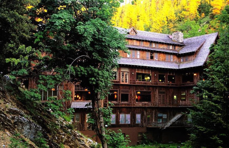 Exterior view of The Chateau at the Oregon Caves.