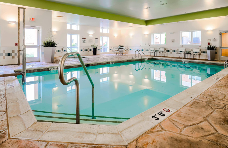 Indoor pool at Fairfield Inn 