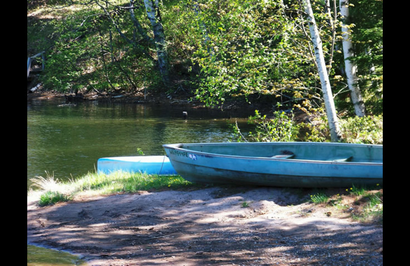 Boats at Voss' Birchwood.