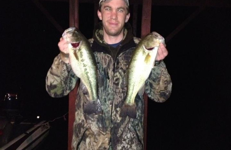 Catching fish at Antlers Resort