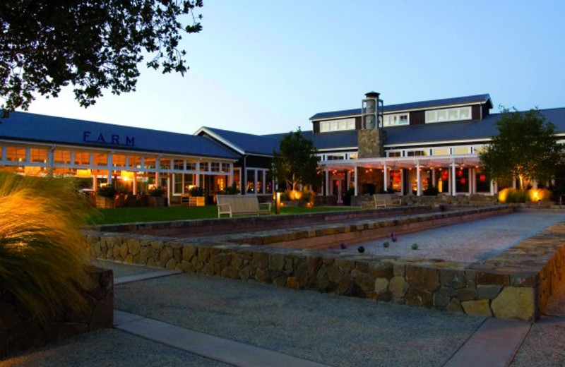 Exterior view of The Carneros Inn.