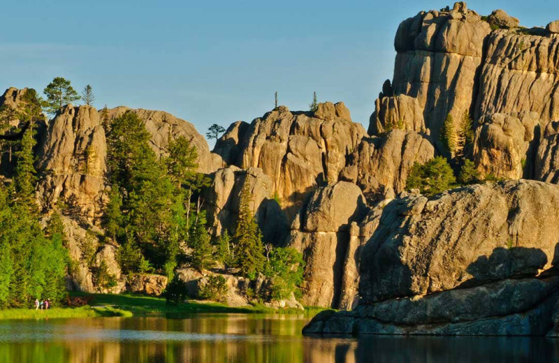 Scenic view at Deadwood Connections.