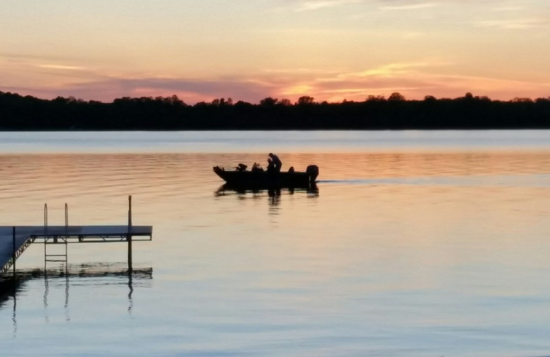 Lake view at Eden Acres Resort.