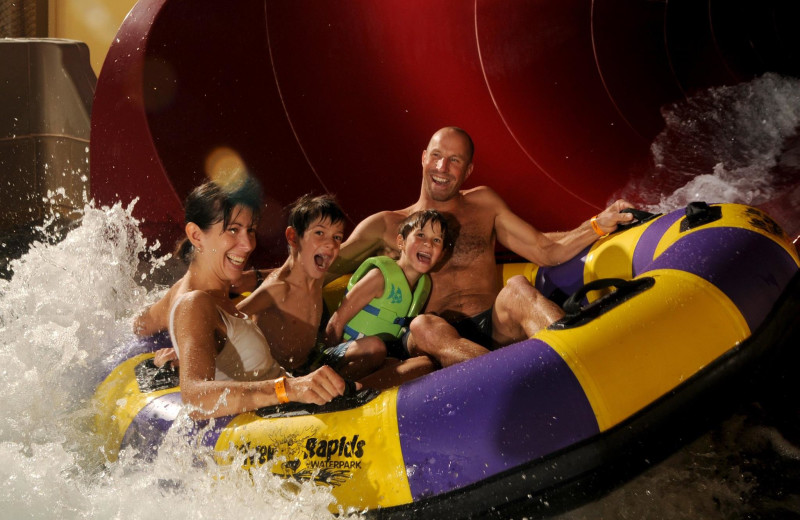 Indoor water park at Silver Mountain Resort.