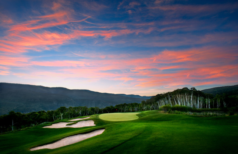 Golf course at The Osprey at Beaver Creek, A Rock Resort.