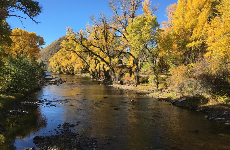 River at Woods Landing.
