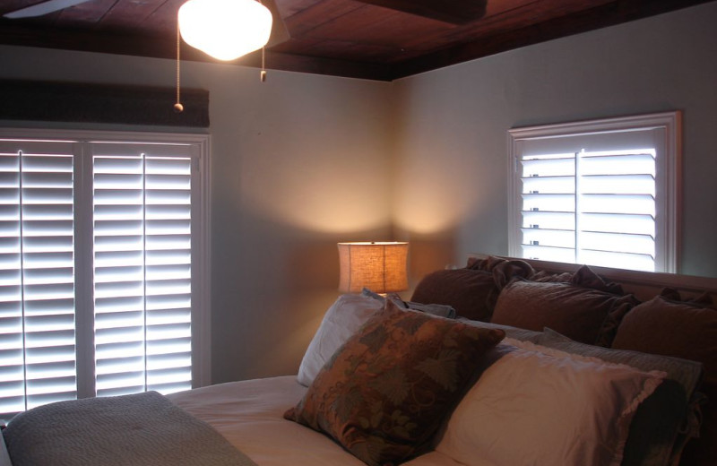 Bedroom at Turtle Rock Cottage on Lake LBJ.