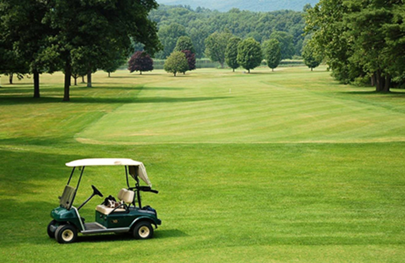 Located on the Property golf course.