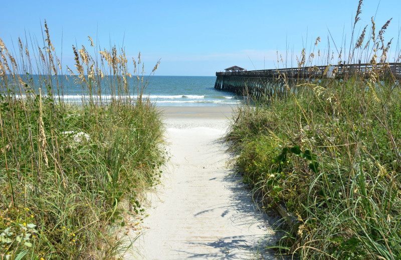 Beach at Bay View Resort.