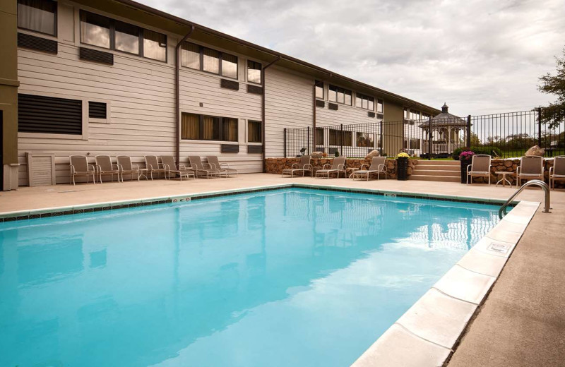 Outdoor pool at Best Western - Benton Harbor.