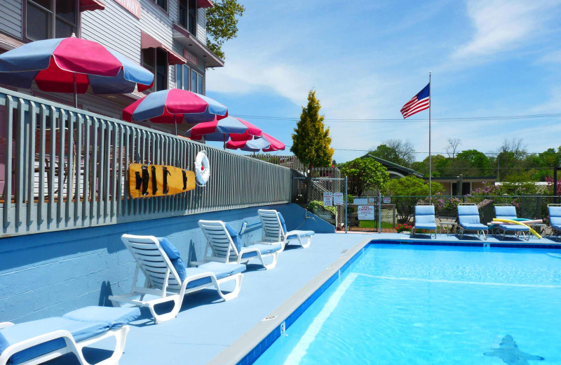 Outdoor pool at BeachWay Resort 