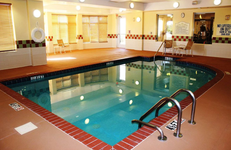 Indoor pool at Hilton Garden Inn Anderson.