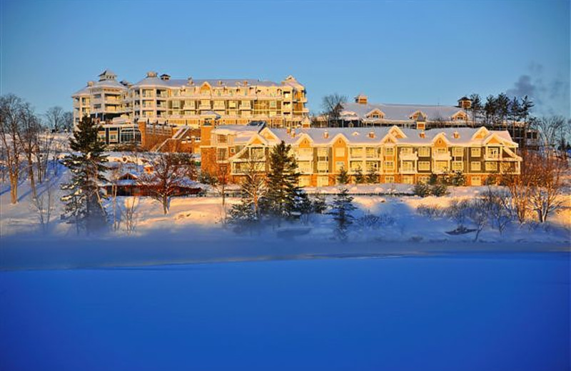 Exterior view of JW Marriott The Rosseau Muskoka Resort & Spa.