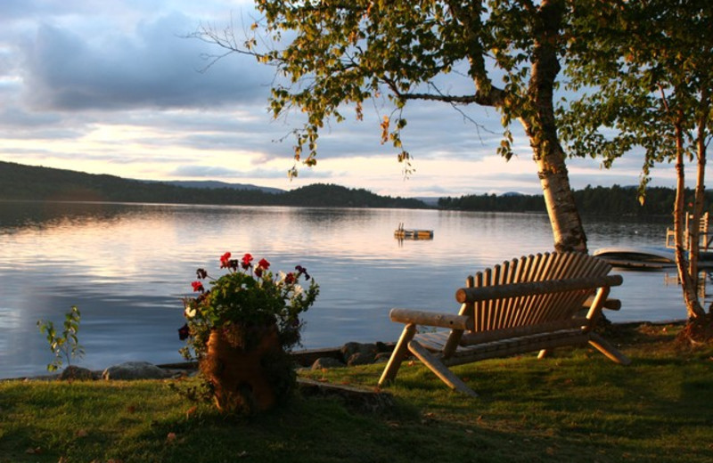 Rangeley Lake at Bald Mountain Camps Resort.