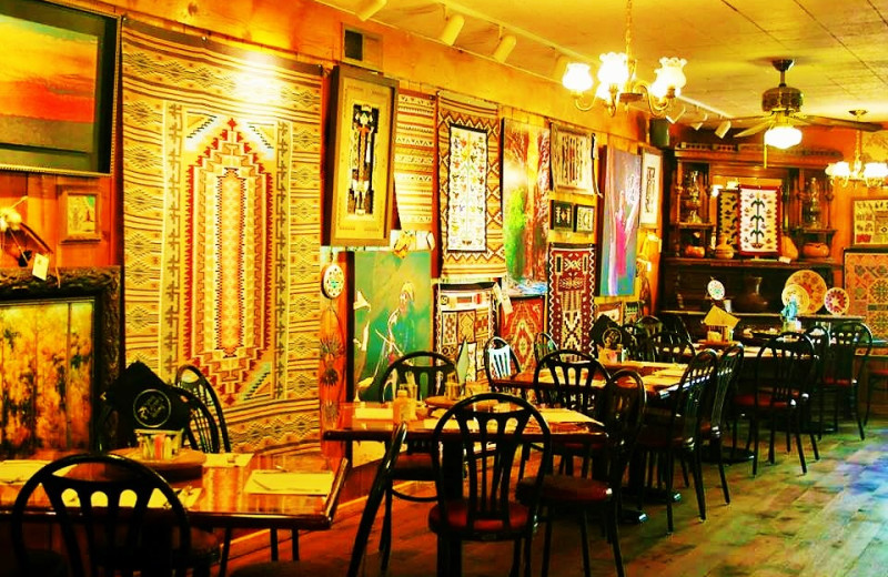 Dining at Jacob Lake Inn.