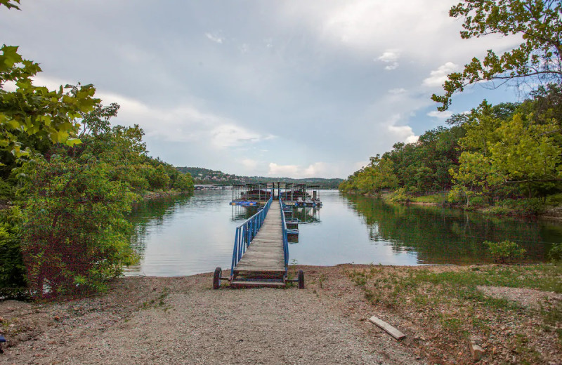 Dock near The Village At Indian Point Resort and Conference Center.