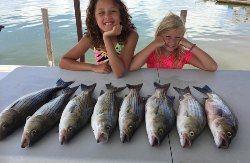 Fishing at Big Chief RV Resort.