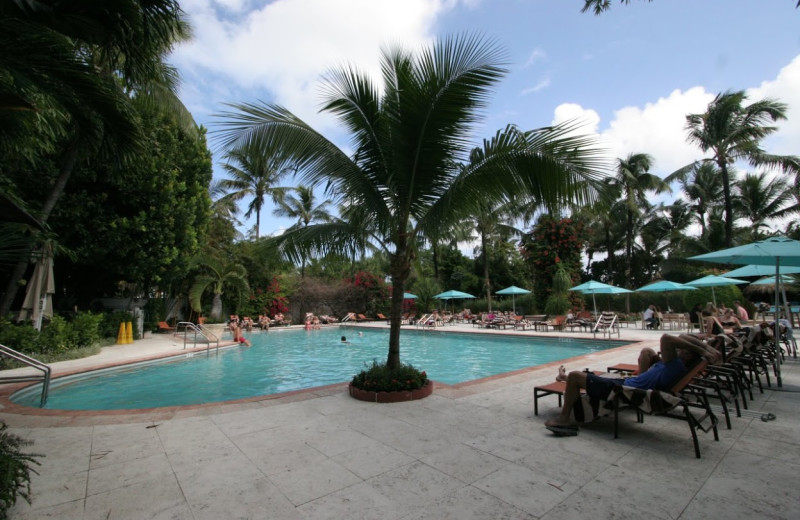 Outdoor pool at The Palms Hotel & Spa.