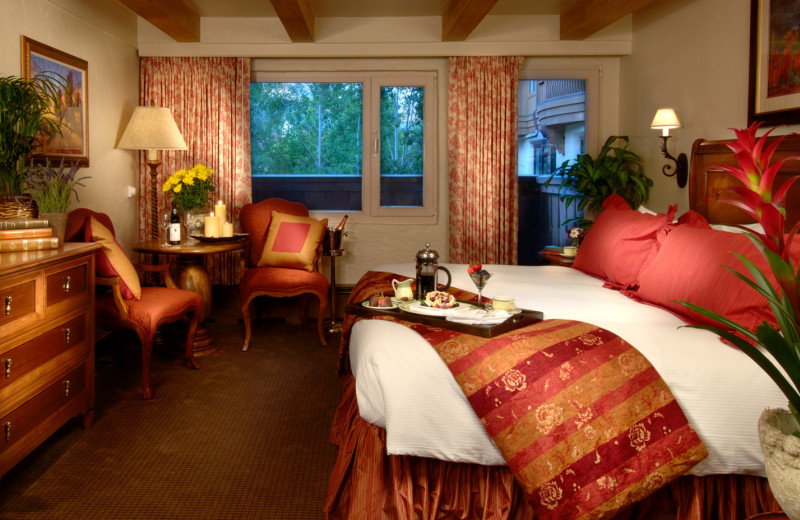 Guest room at The Lodge At Vail.