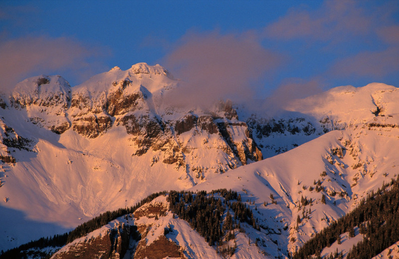 Mountains at Mountain Lodge Telluride.