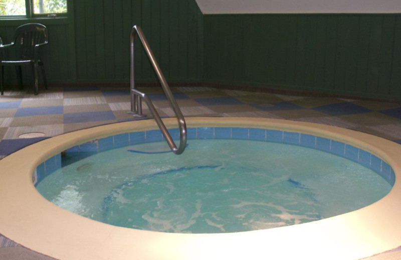 Hot tub at the Sugar Ski and Country Club.