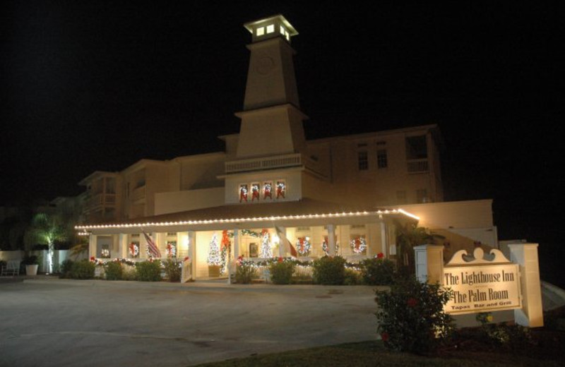 Exterior view of The Lighthouse Inn at Aransas Bay.