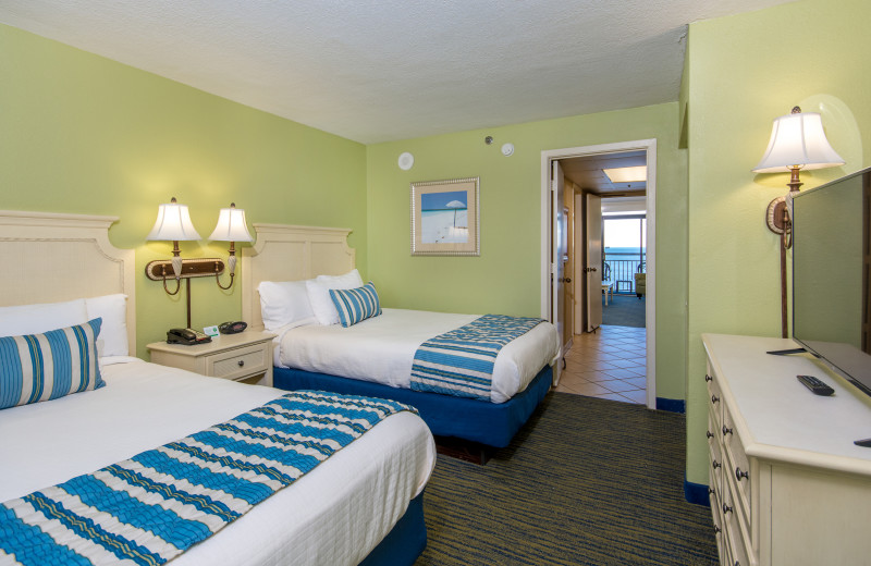 Guest room at Caribbean Resort & Villas.