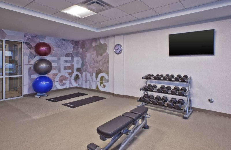 Fitness room at SpringHill Suites - Benton Harbor.