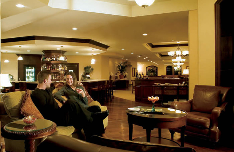 Seating area at The Osthoff Resort.