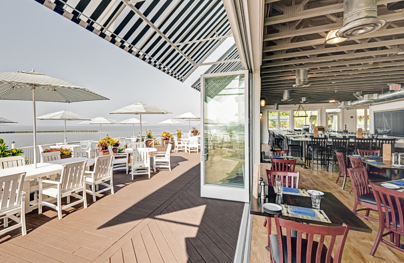 Patio at Kingsmill Resort.