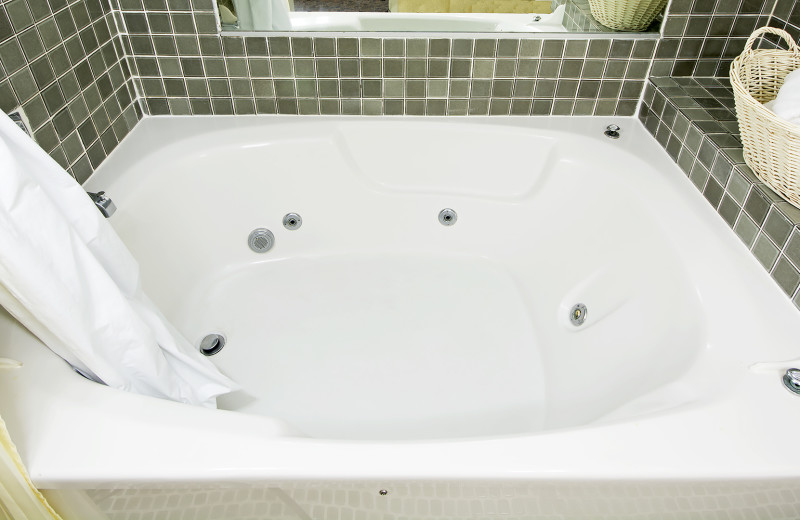 Guest bathroom at Four Sails Resort.
