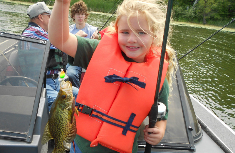 Fishing at Weslake Resort