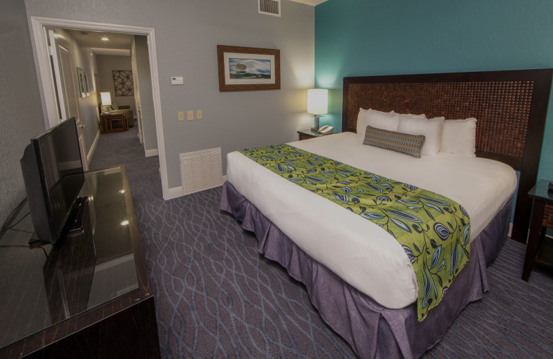 Guest room at Holiday Inn Club Vacations at Orange Lake Resort.