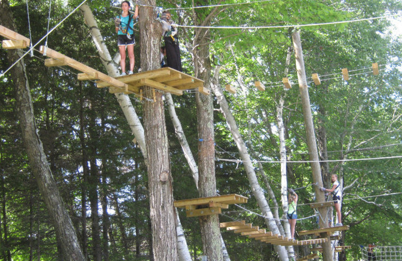 Arial Adventure Park at Jiminy Peak Mountain Resort.