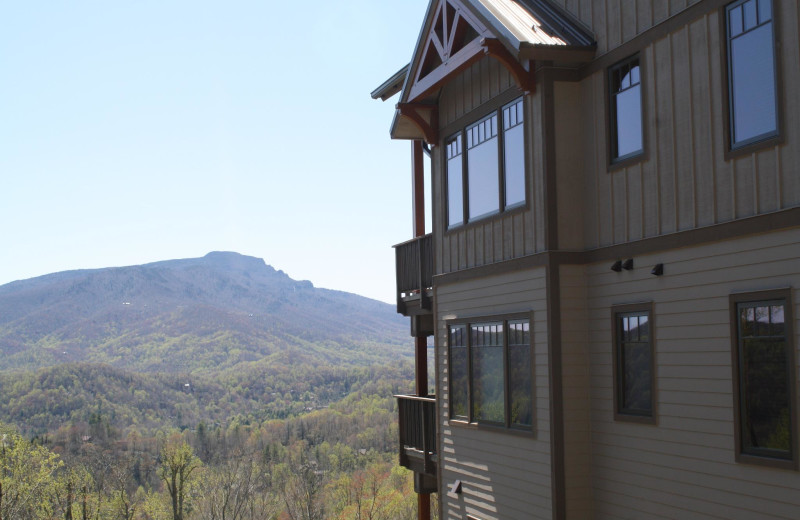 Exterior of Cabin at Foscoe Rentals