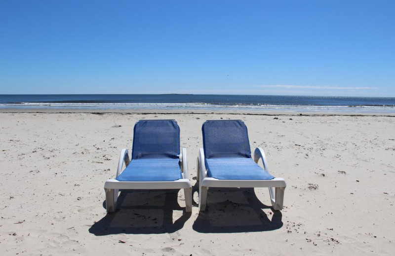 Beach at Ocean Walk Hotel.