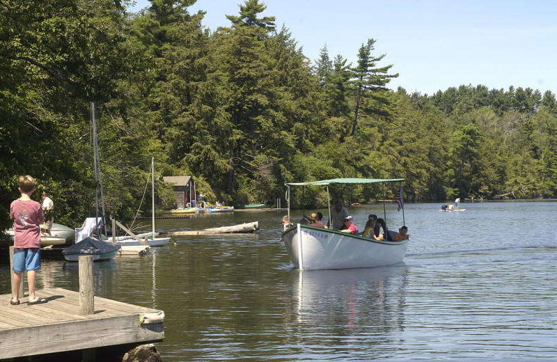 Lake at Eagles Mere Inn.