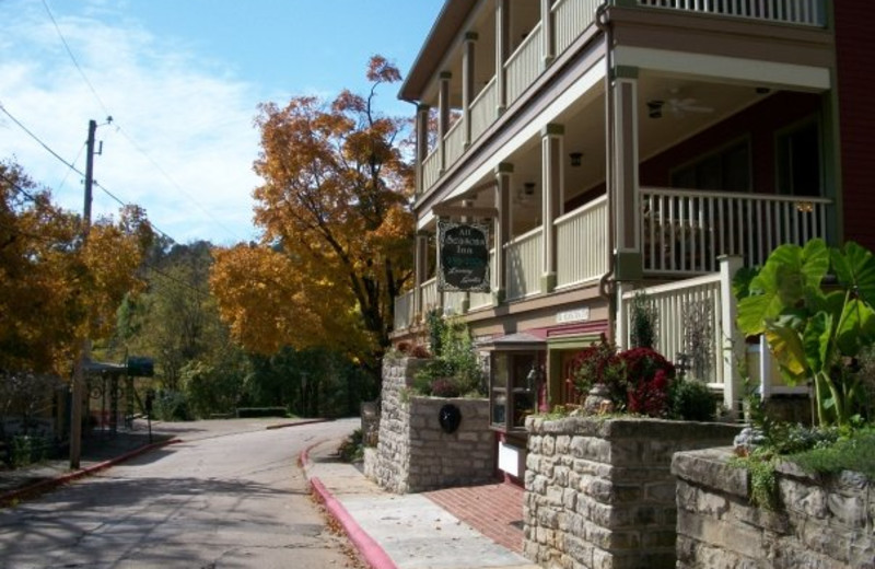 Exterior view of All Seasons Inn.