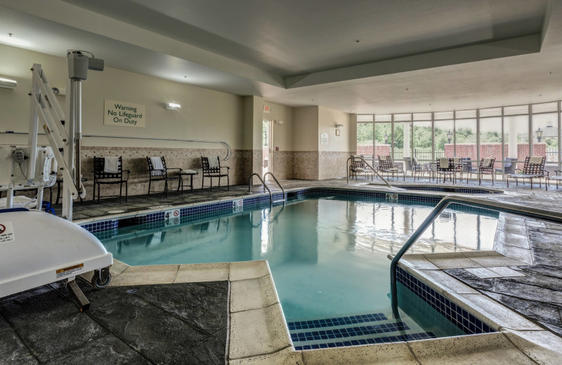 Indoor pool at Courtyard Hadley Amherst.