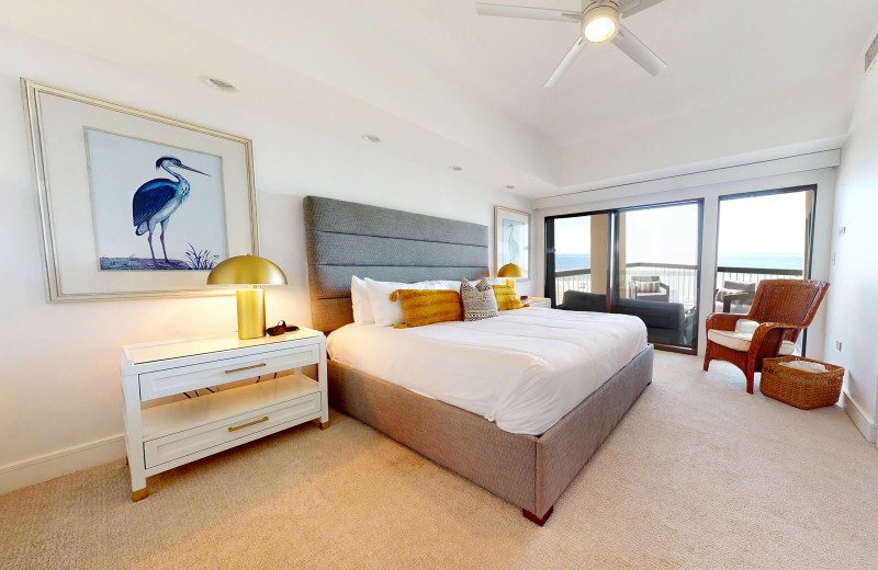 Rental bedroom at Island Realty.