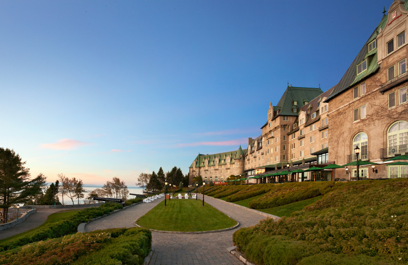 Exterior view of Fairmont Le Manoir Richelieu.