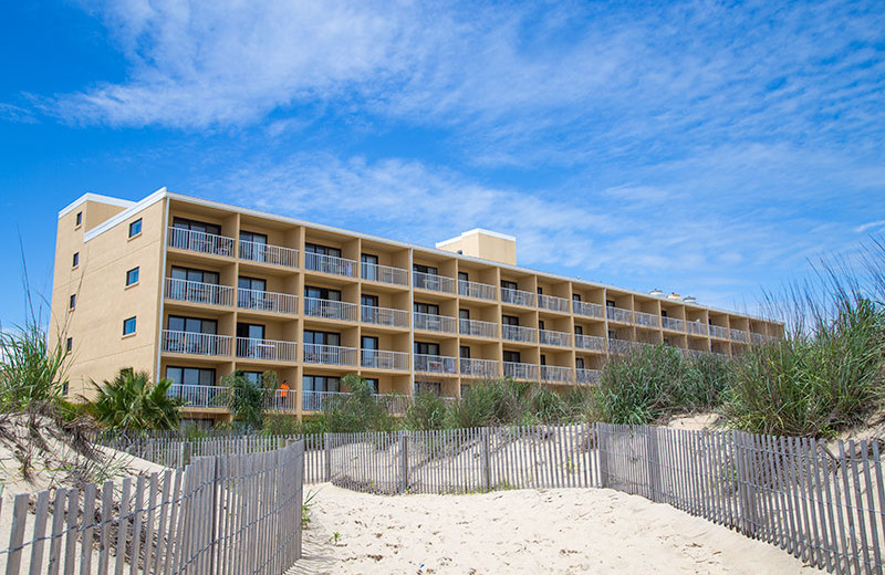 Exterior view at Quality Inn Oceanfront Ocean City.