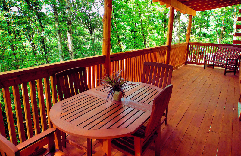 Covered spacious decks to enjoy your morning coffee!