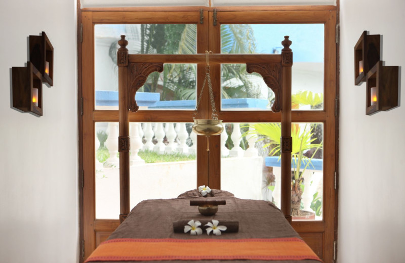 Treatment room at Royal Goan Beach Club at Monterio.