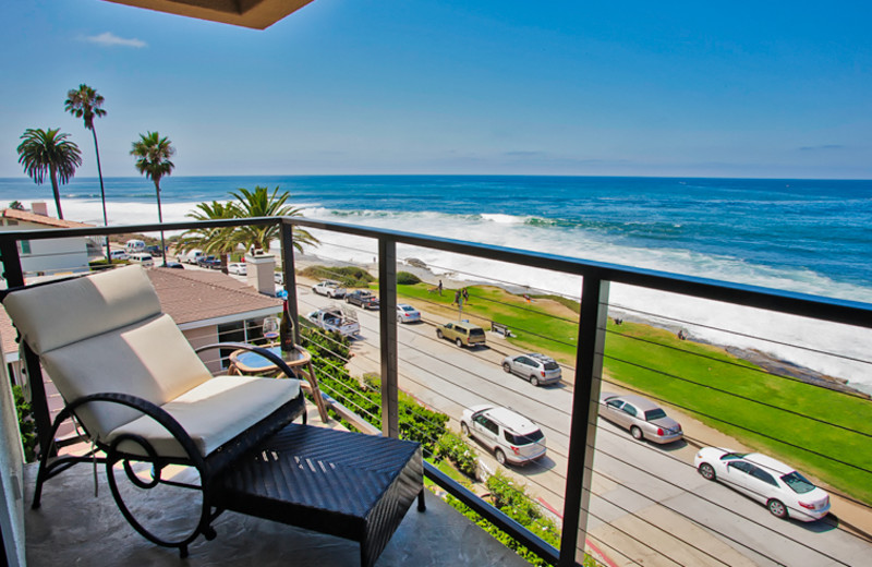 Balcony view at Seabreeze Vacation Rentals, LLC.