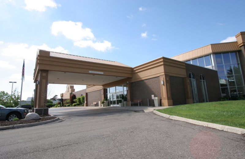 Exterior view of Radisson Hotel & Conference Center.